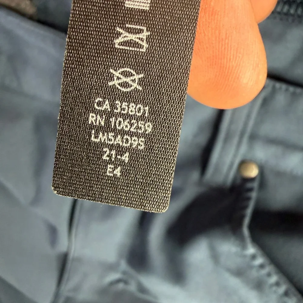 Lululemon ABC‎ Pant Slim Mens 32 Navy Blue Warpstreme Performance LM5AD9S